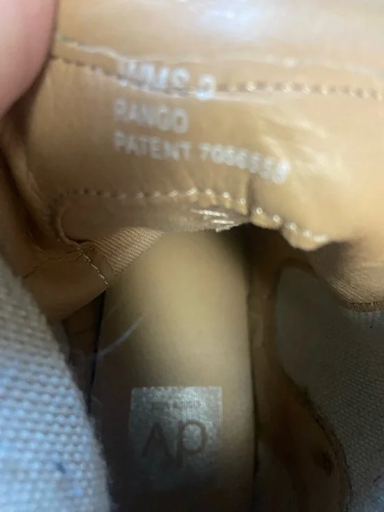 Dolce Vita Rango Sz 8 Women's Suede Lug Boot - Beige - Picture 9 of 9